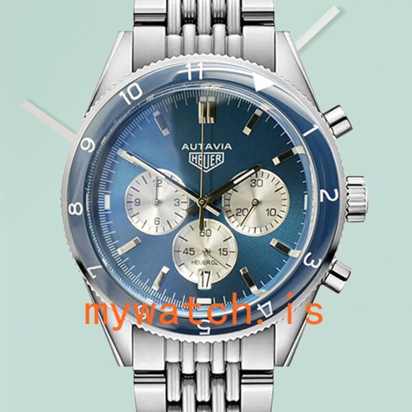 Tag Heuer Autavia CBE2110-005 Men 43mm Silver-tone Blue Dial: A Timeless Masterpiece