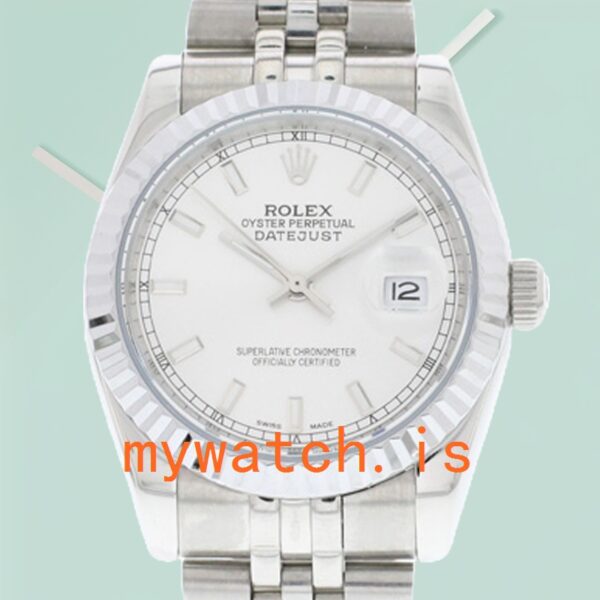 Rolex Datejust Mens 41mm 116234WSJ Stainless Steel: Genuine vs. Replica