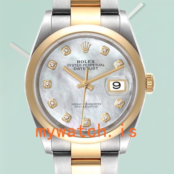 Rolex Datejust Mens 41mm m126303-0017 Mother of Pearl Dial Oyster Bracelet: Genuine vs Replica