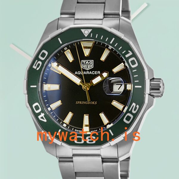 Tag Heuer Aquaracer 43mm Men AquaracerBKSB-001 Bracelet Automatic: Genuine vs. Replica