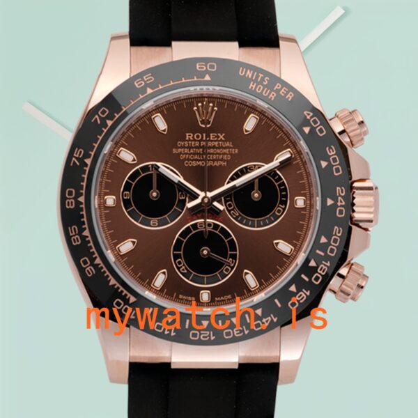Rolex Daytona Men’s 40mm m116515ln-0041 Brown Dial: A Timeless Masterpiece
