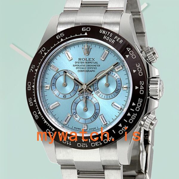 Rolex Daytona 40mm Mens 116506IBLDO: Genuine vs. Replica Analysis