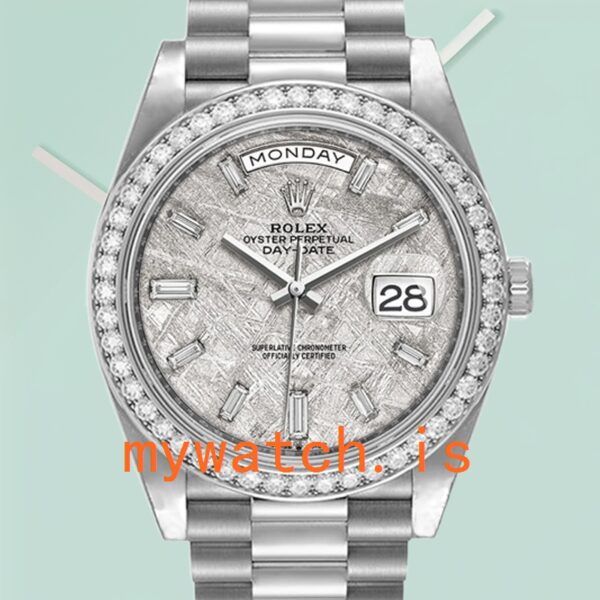 Rolex Day-Date 40mm m228349rbr-0040: Authentic vs. Replica Analysis