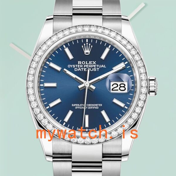 Rolex Datejust 36mm Ladies m126284rbr-0010 Silver-tone: A Timeless Elegance