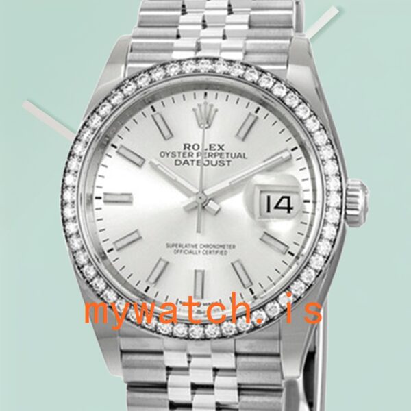 Rolex Datejust Ladies 36mm m126284rbr-0005 Jubilee Bracelet Silver-tone: A Timeless Elegance