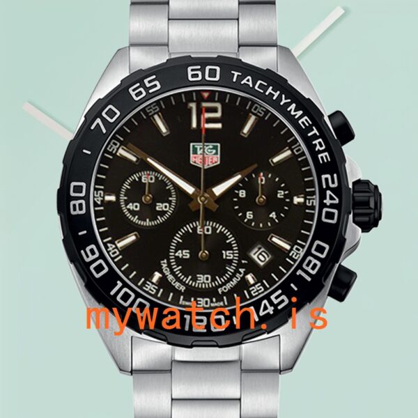 Tag Heuer Formula 1 43mm Men CAZ1010.BA0842 Quartz Silver-tone: Genuine vs. Replica Analysis
