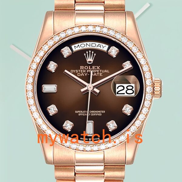Rolex Day-Date 36mm Mens M128345RBR-0040: A Symbol of Prestige and Elegance