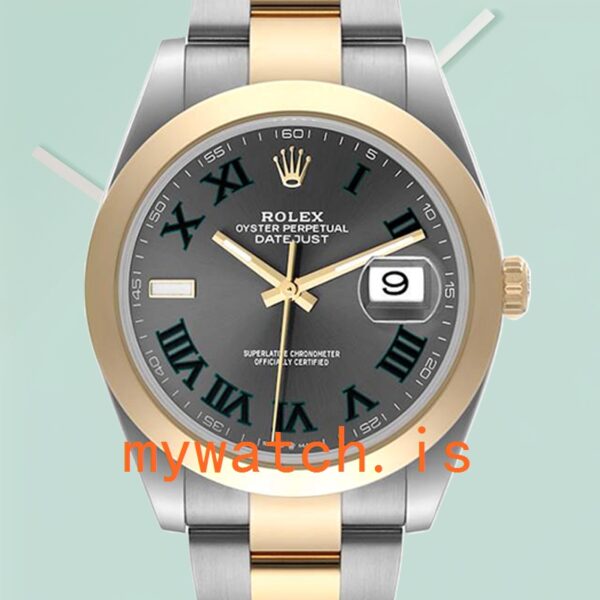 Rolex Datejust Men’s 41mm m126303-0019 Silver-tone Automatic: A Timeless Classic