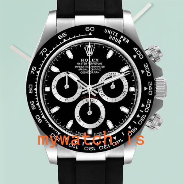 Rolex Daytona Men’s 116519 40mm Black Dial Ceramics Bezel: A Timeless Masterpiece