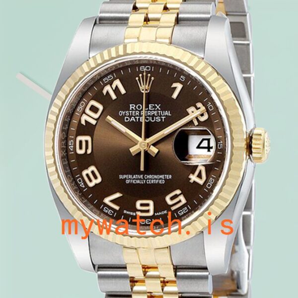 Rolex Day-Date Ladies 118238BKDRP 36mm Automatic Yellow Gold-tone: A Timeless Elegance