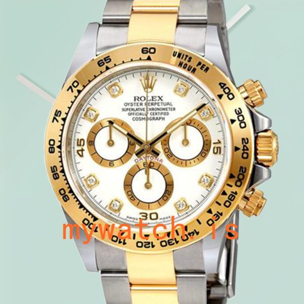Rolex Daytona 40mm Mens 116503WDO White Dial: Genuine vs. Replica