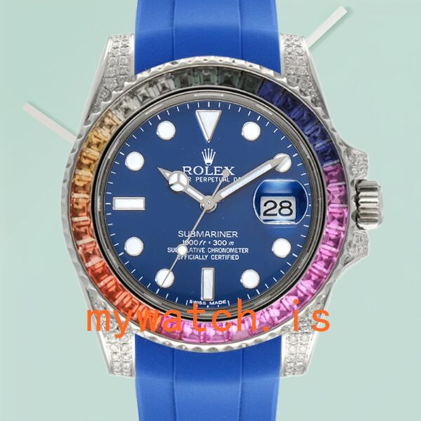 Rolex Submariner 116610 Mens 40mm Automatic Rubber Band: A Timeless Classic