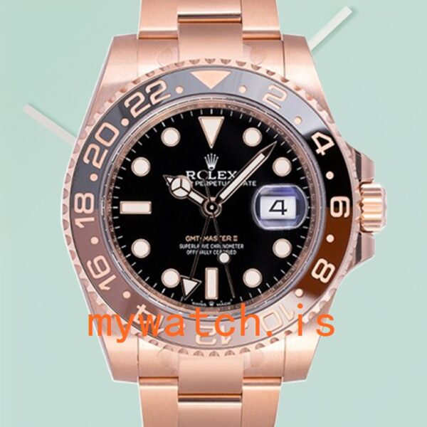Rolex GMT-Master Mens 40mm m126715chnr-0001 Rose Gold-tone: A Comprehensive Analysis