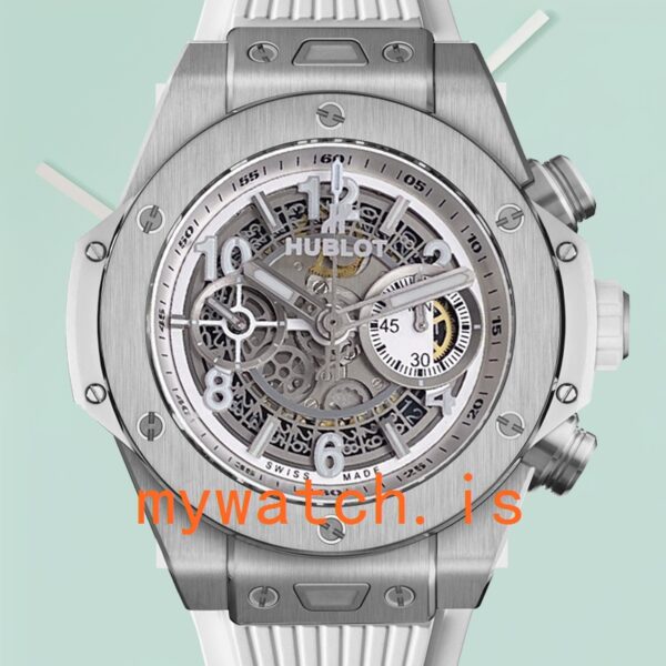 Hublot Big Bang Men 44mm 441.NE.2011.RW Silver-tone Skeleton Dial: Genuine vs. Replica