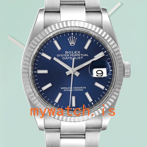 Rolex Datejust 126234BLSO Mens 36mm Blue Dial: A Timeless Masterpiece