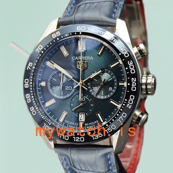 Tag Heuer Carrera CBN2A5A-001 43mm Men Leather Strap Stainless Steel: Genuine vs. Replica